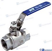 Recmar GS30001 Ball Valve 3/8" SS (GS30001)