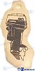 Recmar GS41497 Vinyl Floated Key Chain (toh) (GS41497)