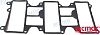 Recmar REC61A-13646-00 Intake Gasket