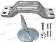 Recmar RECKITY200-250AL Kit Anodes Aluminum Yamaha