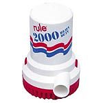 Rule 12 2000 GPH 24 Volt Non-Automatic Bilge Pump