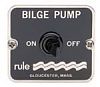 Rule 49 On/Off Panel Switch - 12, 24 or 32 Volts DC - Clearance