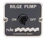 Rule 49 On/Off Panel Switch - 12, 24 or 32 Volts DC