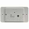 SAFE-T-ALERT 62 Series Marine Carbon Monoxide - White - Flush Mount - 12 Volt with Relay & Trim Ring
