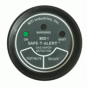 SAFE-T-ALERT Gas Vapor Alarm Ul 2" Instrument Case - Black