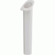 SEA-DOG Narrow Gunnel Flush Mount Rod Holder - White