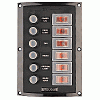 SEA-DOG Splash Guard Circuit Breaker Panel - 6 Circuit