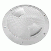 SEA-DOG Textured Quarter Turn Deck Plate - White - 8"