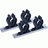 SEA-DOG Track Rod Holder - 7" Tracks - 4 Rod Clips