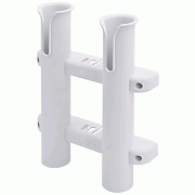 SEA-DOG Two Pole Side Mount Rod Storage Rack - White