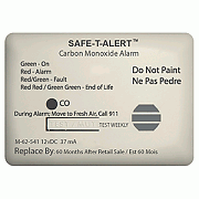 Safe-T-Alert 62 Series Carbon Monoxide Alarm - 12 Volt - 62-541-MARINE Surface Mount - White