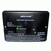 Safe-T-Alert 62 Series Carbon Monoxide Alarm - 12 Volt - 62-542-MARINE - Flush Mount - Black