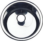 Scandvik 10241 Sink Round 11.5X7" Polish