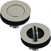 Scandvik 19006P Drain 1.25" Flip Design Chrome