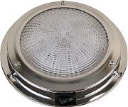 Scandvik 41325P Dome Light SS 6 5/8" LED 12 Volt