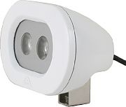 Scandvik 41435P LED Spreader 2X5W Brketmnt Wht