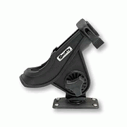 Scotty Baitcaster/Spinning Rod Holder Black w/ 244 Flush Mt