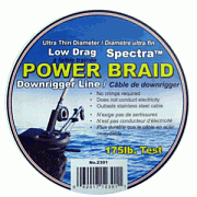 Scotty Braided Downrigger Line 500´ 175# Kit w/ Snap & Bumper