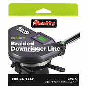 Scotty Premium Power Braid Downrigger Line - 400FT Of 200LB Test
