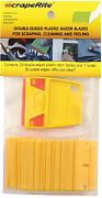 Scraperite 25ACYE One Holder Yel with 25 Blades/Pk
