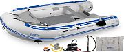 Sea Eagle 12´ 6" Transom Sport/Runabout Boat Deluxe Package
