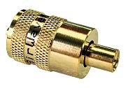 Seachoice    19891 PL258 UHF for RG58 No Adapt Gold