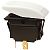 Seachoice 10951 Non-Illuminated White Rocker Switch - DPDT - Mom On/Off/Mom On