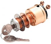 Seachoice 11601 1" Chrome Plated Ignition Starter Switch