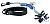 Seachoice 11724 Ultimate Safe Lanyard Blu/Svr