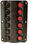 Seachoice 12331 6 Gang LED Switch Panel