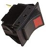 Seachoice 12421 Rocker Switch - On (Red)/Off