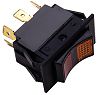 Seachoice 12441 Rocker Switch - On (Red)/Off/On