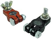 Seachoice 13661 Batt Terminals Marine 2/PK R/B