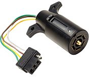 Seachoice 13831 7 To 4 Way Adapter With 8" Wire