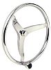 Seachoice 28481 Steering Wheel with Knob SS 13.5