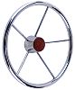 Seachoice 28551 Destroyer Steering Wheel W/ Teak Cap