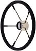 Seachoice 28581 Destroyer Steering Wheel W/ Permanent Foam Grip