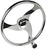 Seachoice 28611 13.5 SS Steering Wheel with Knob