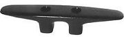 Seachoice 30860 10" Black Plastic Cleat Bulk