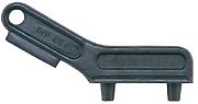 Seachoice 32651 Deck Plate Key Black Polycarb