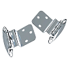Seachoice 34601 Inset Hinge - Chrome Brass