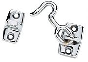 Seachoice 36231 Cabin Door Hook - Chrome Plated Zinc - 2-1/4"