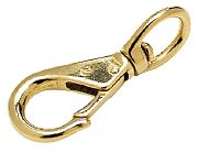 Seachoice 36891 Swivel Eye Snap - Cast Brass - 3-3/4"