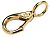 Seachoice 36921 Fast Eye Snap - Cast Brass - 2-7/8"