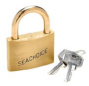 Seachoice 37331 Keyd Alike Brass Padlock 2