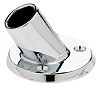 Seachoice 37801 Round Base Rail Fitting - Zamak 60 Degree