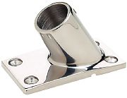 Seachoice 37891 Rectangular Base Rail Fitting - SS 60 Degree