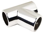 Seachoice 38061 Rail Fitting Tee - Zamak 60 Degree