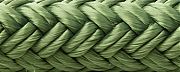 Seachoice 39711 Double Braid Nylon Dock Line - Forest Green 1/2" x 20´