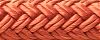 Seachoice 39731 Double Braid Nylon Dock Line - Red 3/8" x 20´